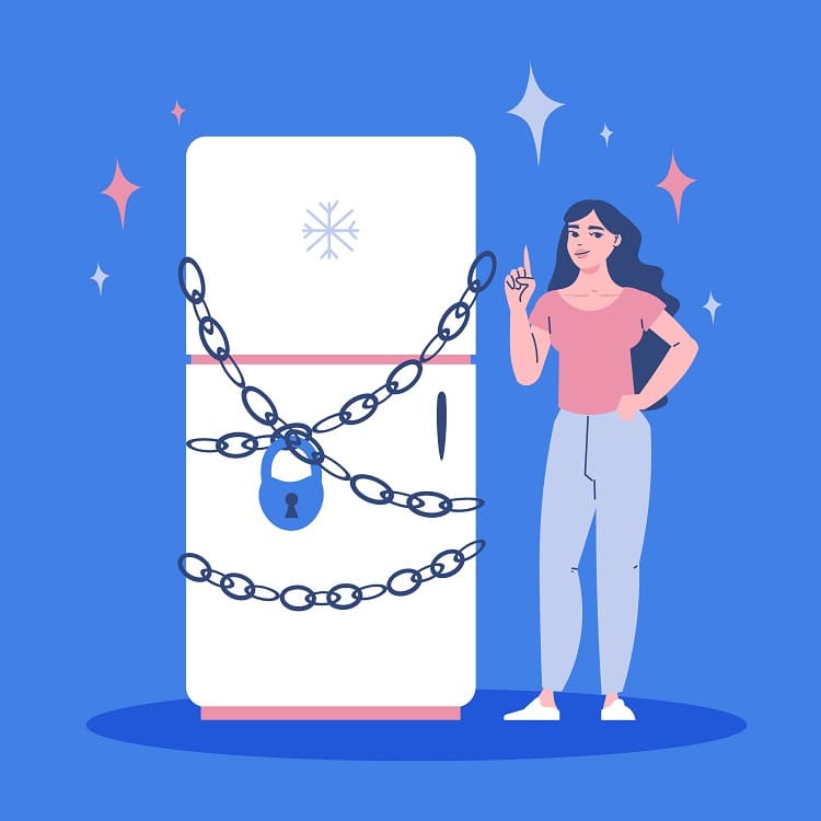 Excesso de gelo no freezer