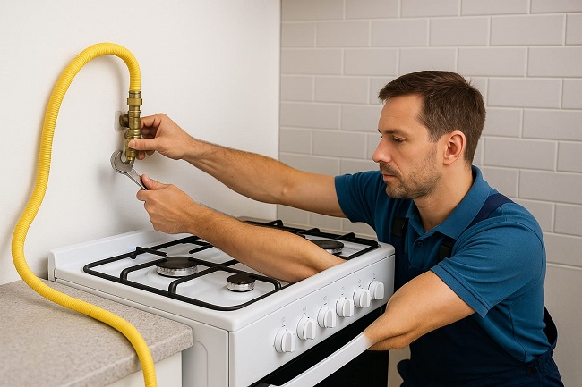 Instalação de Fogão​